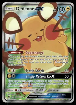 Pokemon Cards Dedenne GX 195a/214 Unbroken Bonds NM - Image 1