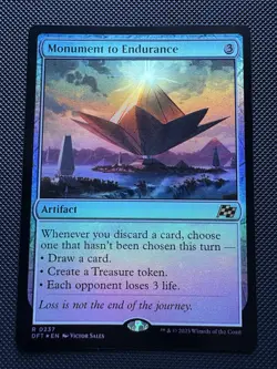 Monument to Endurance Aetherdrift Foil - Image 1