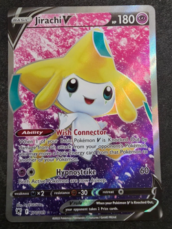 Pokemon TCG Jirachi V 170/189 Astral Radiance Full Art Holo Ultra Rare NM - Image 1
