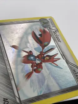 Pokemon TCG - Scizor (Holo), Boundaries Crossed 94/149 Poor Condition - Image 4