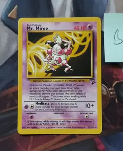 Mr. Mime, Base Set 2 27/130 - LP - Image 1
