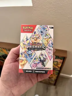 Pokemon HEAVY 161.61 Grams Prismatic Evolutions Booster Bundle (6 Packs) - Image 4