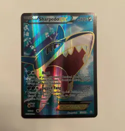 Pokemon Company Sharpedo EX 152/160 XY Primal Clash Ultra Rare FA Holo EN - Image 1