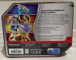 Pokemon TCG Paradox Destinies Iron Crown ex Tin SEALED NEW - Image 2