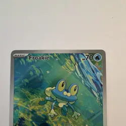 Nintendo Pokemon TCG Froakie 088/086 Crimson Haze Illustration Rare Holo HP 70 - Image 5
