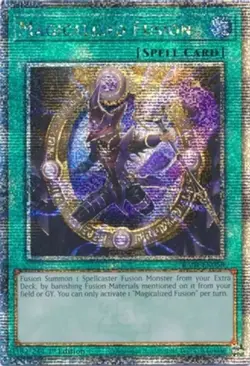 Yugioh! Magicalized Fusion - RA01-EN058 - Quarter Century Secret Rare - 1st Edit - Image 1