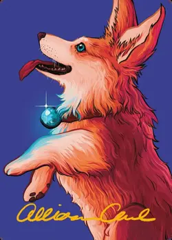 Phelia, Exuberant Shepherd (46/54) Art Card - Gold-Stamped Signature - Art Serie - Image 1