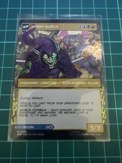 MTG Borderless Foil Norman Osborn (Mythic) Marvel's Spider-Man - Image 2