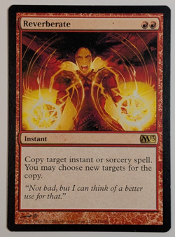MTG - 1x Reverberate - Magic Core Set 2013 - NM - Rare - Red - Magic the Gatheri - Image 1