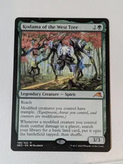 MTG Kodama of the West Tree (199/606) Kamigawa Neon Dynasty nm pack fresh - Image 1