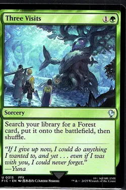 Three Visits U Commander: FINAL FANTASY 315 NM Normal - Image 1