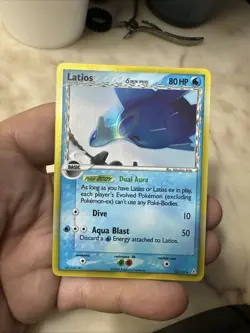 Pokemon TCG Latios Reverse Holographic EX Holon Phantoms 2006 12/110 Card NM - Image 1