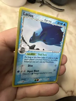 Pokemon TCG Latios Reverse Holographic EX Holon Phantoms 2006 12/110 Card NM - Image 3