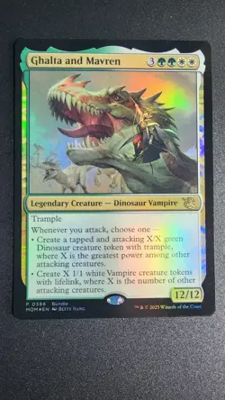 Ghalta and Mavren Unique and Miscellaneous Promo Foil - Image 1