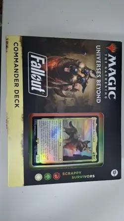 MTG Fallout Commander Deck - Scrappy Survivors - SEALED - Image 1