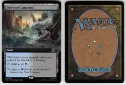 Drowned Catacomb (Extended Art) 469 Commander: Marvel Super Heroes MTG - Image 3