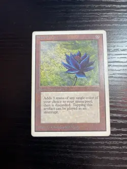 MTG Magic the Gathering Unlimited Black Lotus Heavily Played - Image 3