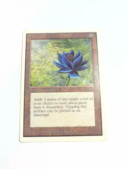 MTG Magic the Gathering Unlimited Black Lotus Heavily Played - Image 5