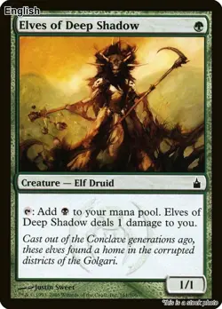 Elves of Deep Shadow EN [RAV - 161] - LP TCG MTG - Image 1