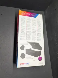 Gamegenic Dungeon 1100+ Convertible Black Deck and Game Accessories Box | Dou... 4251715410035 - Image 3