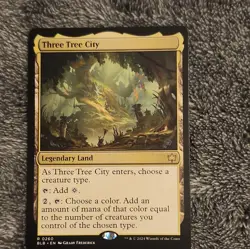 Wizards of the Coast Three Tree City Legendary Land Rare Regular #260 C EN - Image 1