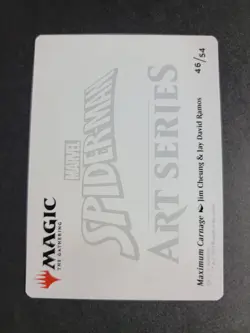 Maximum Carnage Art Card 46/54 MTG Spider-Man - Image 2