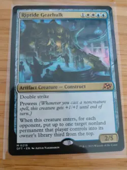 MTG Riptide Gearhulk 0219 Aetherdrift M/NM Free UK P&P - Image 1
