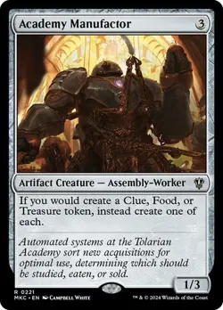 Academy Manufactor - MKC - NM - Magic The Gathering - MTG - Image 1