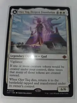 mtg, Ojer Taq, Deepest Foundation The Lost Caverns of Ixalan Regular NM - Image 1