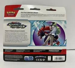 Pokemon Scarlet & Violet Journey Together Booster Pack Lot Scrafty Promo - Image 2