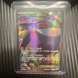 Pokemon Gengar EX Full Art Holo Ultra Rare Card XY-Phantom Forces 114/119 - Image 1