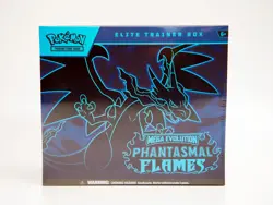 Pokemon TCG Scarlet & Violet Phantasmal Flames Elite Trainer Box ETB Sealed 2025 - Image 1