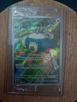 Pokemon TCG Snorlax 051 SV Scarlet & Violet Promo Holo English 150 HP - Image 1