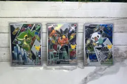 Pokemon TCG First Partner Illustration Collection Series 2 Unova GEN 5 Set NM - Image 1