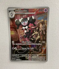 Pokemon TCG Gothorita 213/193 Paldea Evolved IR Holo EN 90HP - Image 1