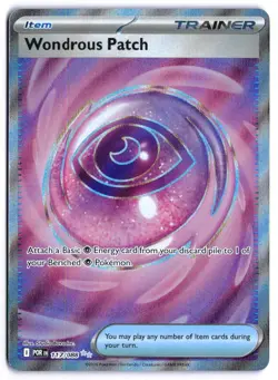 Wondrous Patch 117/088 ME03: Perfect Order Holofoil EN Pokemon NM - Image 1