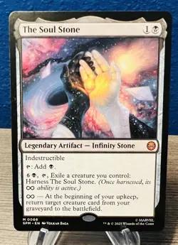 MTG The Soul Stone, NM-Mint, English Marvel's Spider-Man Mythic M 0066 - Image 1