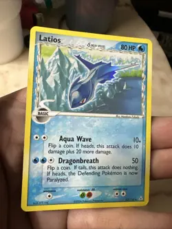Pokemon Latios Delta Species Holo Rare 22/110 EX Holon Phantoms LP/NM - Image 1