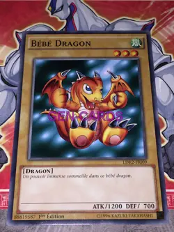 Carte YU GI OH BEBE DRAGON LDK2-FRJ09 x 2 - Image 1
