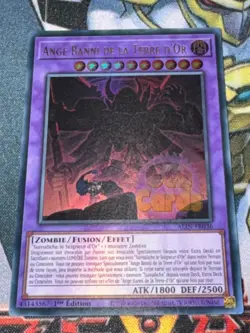 CARTE Yu Gi Oh ANGE BANNI DE LA TERRE D'OR ALIN-FR036 1ere edition - Image 1