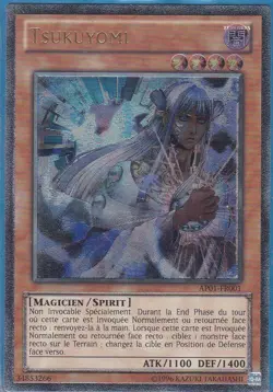 Yu-Gi-Oh! Tsukuyomi AP01-FR001 Ultimate Rare COMME NEUF Format Goat et Edison !! - Image 1