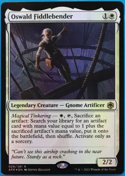 Oswald Fiddlebender (Ampersand Promo) FOIL Forgotten Realms MINT (488527) - Image 1