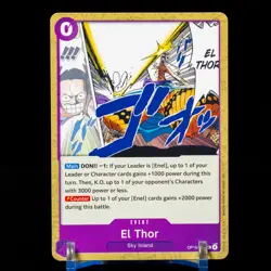 El Thor OP15-075 Adventure on Kami's Island Regular One Piece NM - Image 1