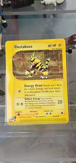 Pokemon Electabuzz e-Card 76/165 Uncommon Expedition 2002 -A252 - Image 2