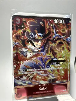 🚨SABO (P-044) Promo Promos One Piece TCG Card‼(2024 Championship) - Image 5