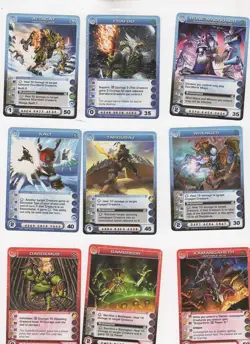 Lot of 5 Chaotic starter decks(240 cards). 5 tribes. Lot #6 - Image 1