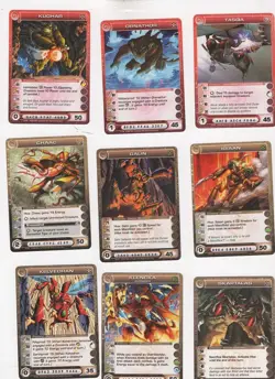 Lot of 5 Chaotic starter decks(240 cards). 5 tribes. Lot #6 - Image 2
