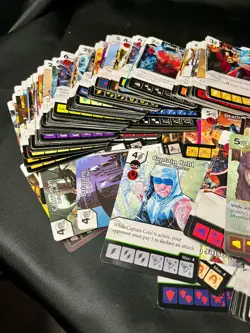 Dice Masters Bulk Card Lot 200+ Marvel DC D&D Mixed Cards Wolverine Superman - Image 2