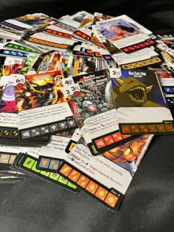 Dice Masters Bulk Card Lot 200+ Marvel DC D&D Mixed Cards Wolverine Superman - Image 4