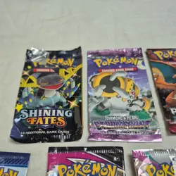 13x Empty Booster Packs Miscellaneous Pokemon Card Game Pokemon TCG - Image 2